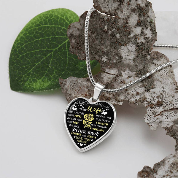 To My Wife | The Day I Met You | Heart Necklace