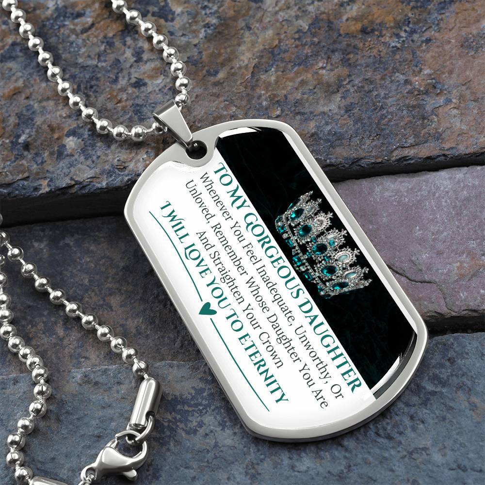 The Bravery Dog Tag | Daughter Edition