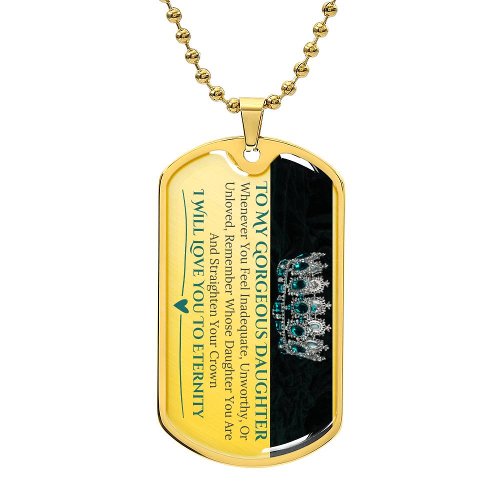 The Bravery Dog Tag | Daughter Edition