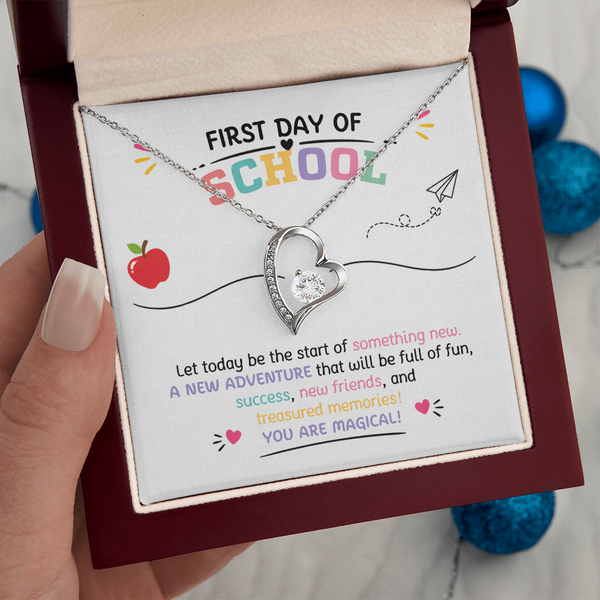 First Day of School | Forever Love Necklace