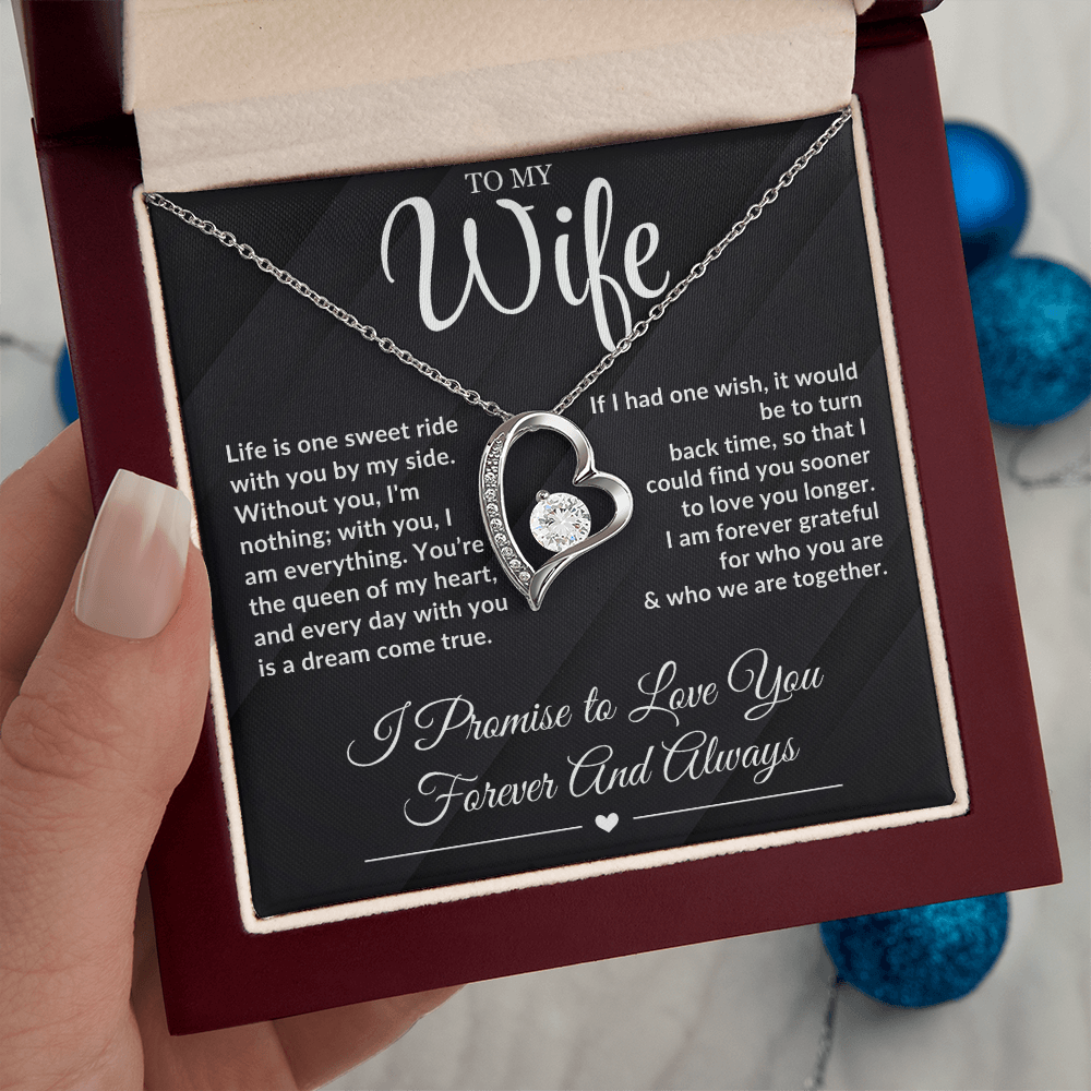 To My Wife: "The Heart of Our Family" Forever Love Masterpiece