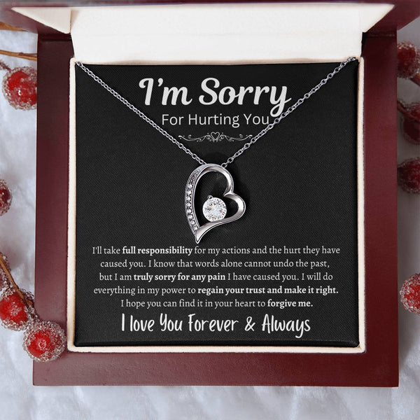 [ALMOST SOLD OUT] I'm Sorry For Hurting you | Forever Love Knot Necklace