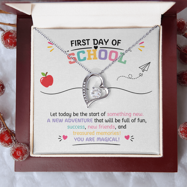 First Day of School | Forever Love Necklace