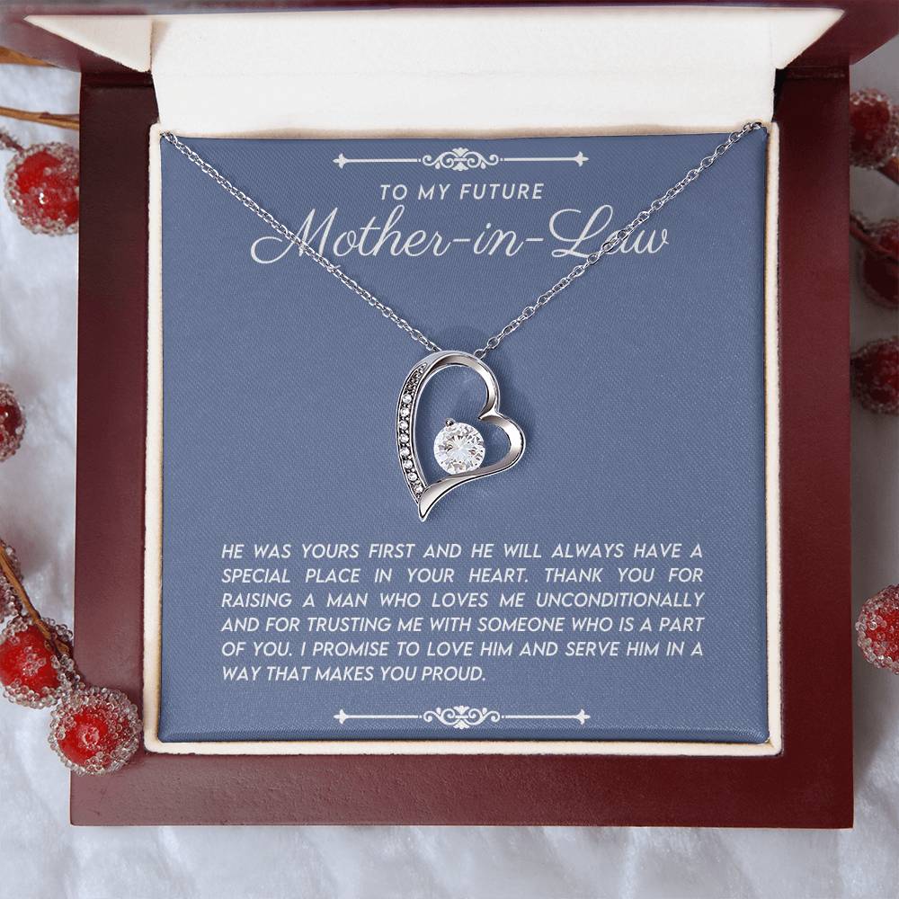 To My Future Mother In-law |  Forever Love Knot Necklace