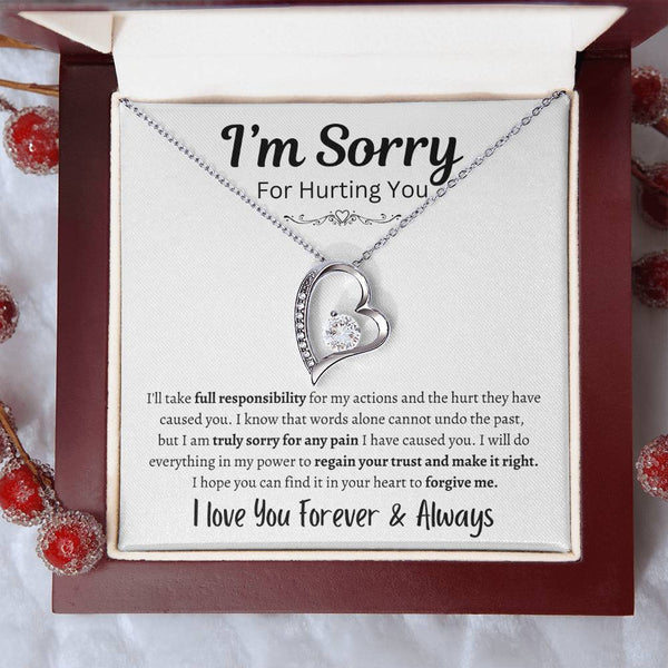 [ALMOST SOLD OUT] I'm Sorry For Hurting you | Forever Love Knot Necklace