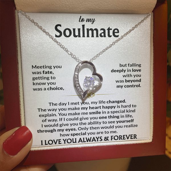 To My Soulmate | The Forever Love Signature Necklace