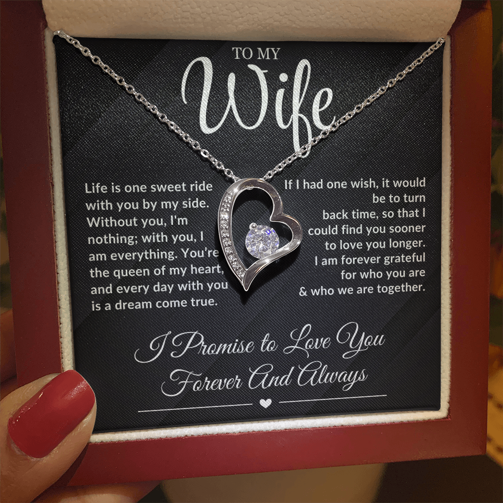 To My Wife: "The Heart of Our Family" Forever Love Masterpiece