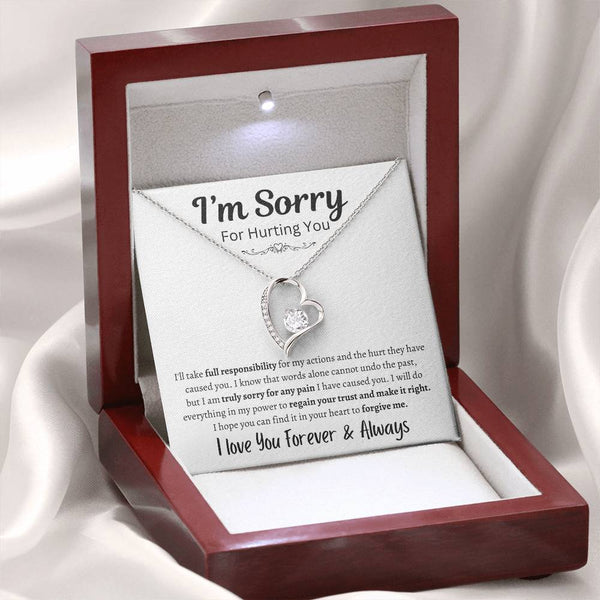 [ALMOST SOLD OUT] I'm Sorry For Hurting you | Forever Love Knot Necklace