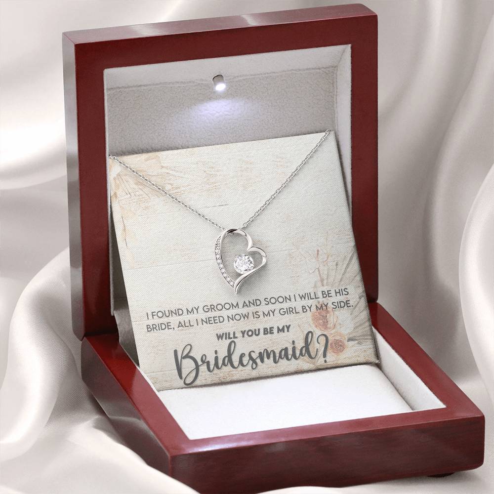 Will You Be My Bridesmaid | Forever Love Knot Necklace
