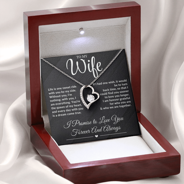 To My Wife: "The Heart of Our Family" Forever Love Masterpiece