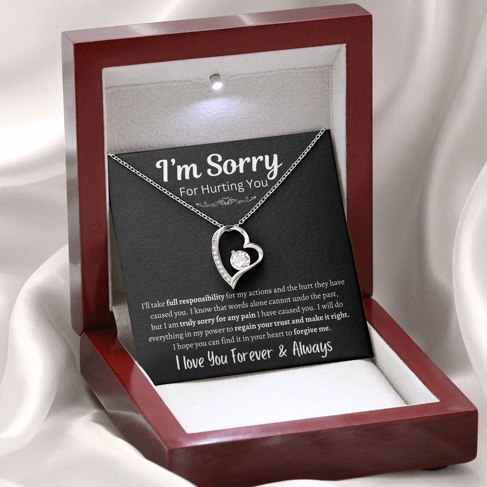 [ALMOST SOLD OUT] I'm Sorry For Hurting you | Forever Love Knot Necklace