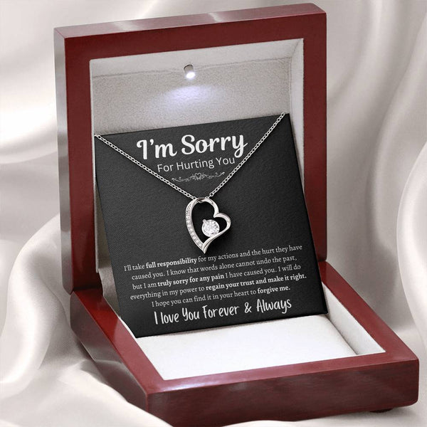 [ALMOST SOLD OUT] I'm Sorry For Hurting you | Forever Love Knot Necklace