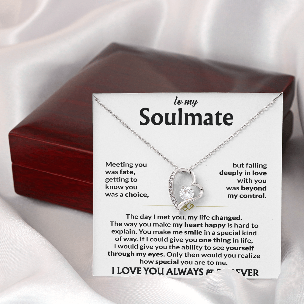 To My Soulmate | The Forever Love Signature Necklace