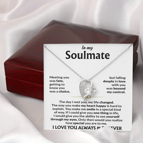 To My Soulmate | The Forever Love Signature Necklace