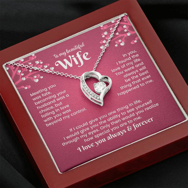 To My Wife - The Forever Love Necklace