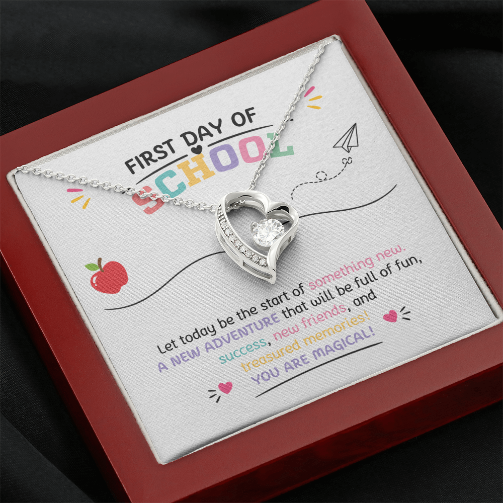 First Day of School | Forever Love Necklace