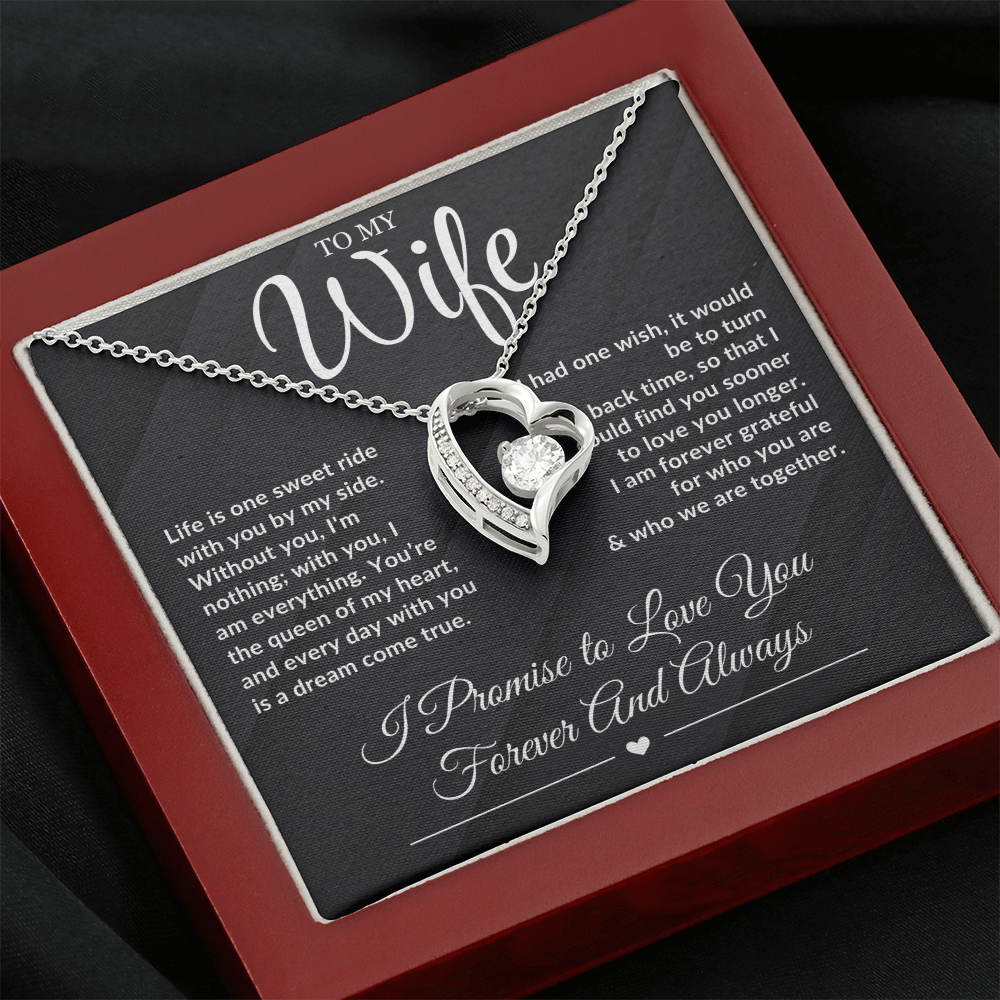 To My Wife: "The Heart of Our Family" Forever Love Masterpiece