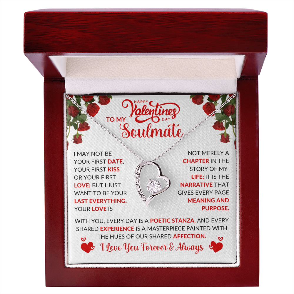 To My Soulmate | Love You Forever and Always | Forever Love Necklace