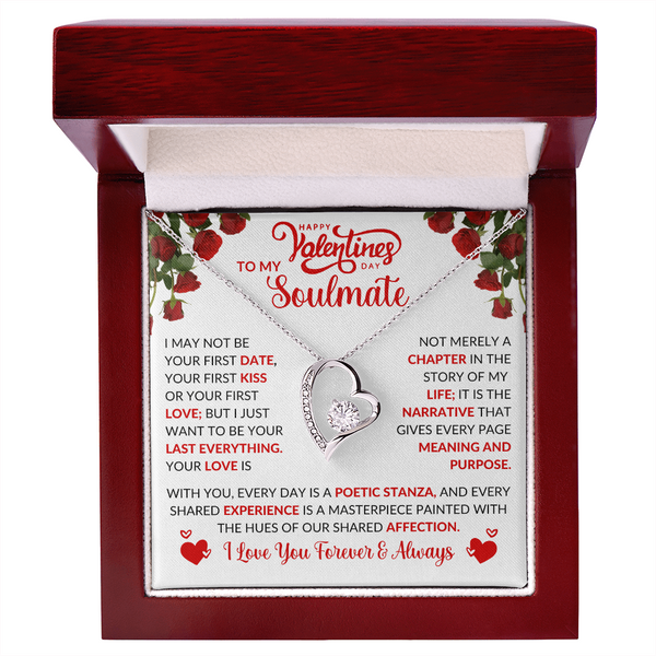 To My Soulmate | Love You Forever and Always | Forever Love Necklace