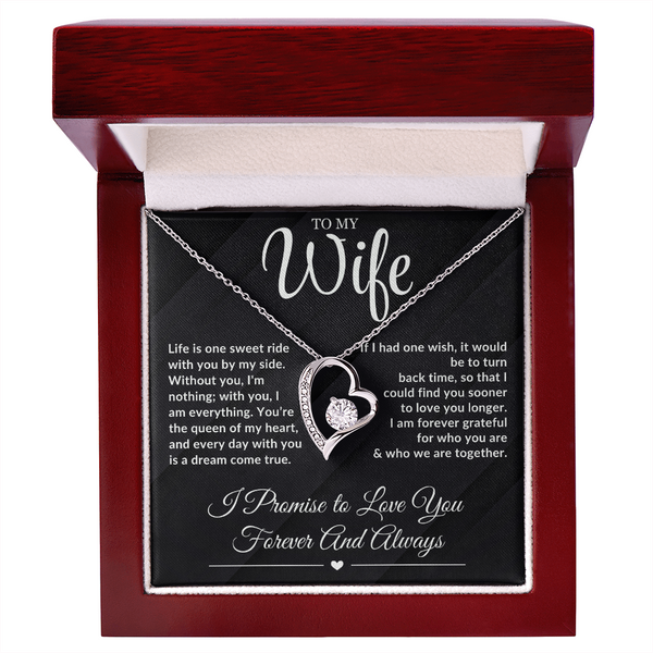 To My Wife: "The Heart of Our Family" Forever Love Masterpiece