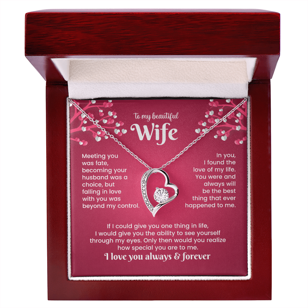 To My Wife - The Forever Love Necklace