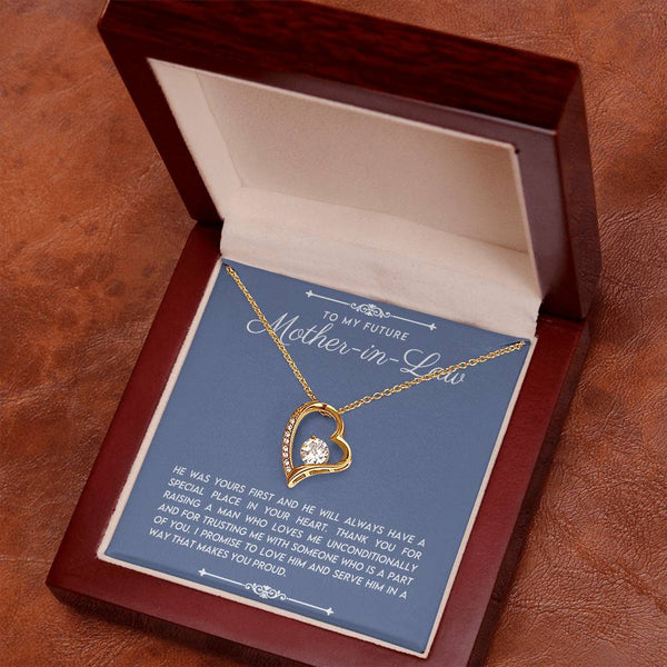 To My Future Mother In-law |  Forever Love Knot Necklace