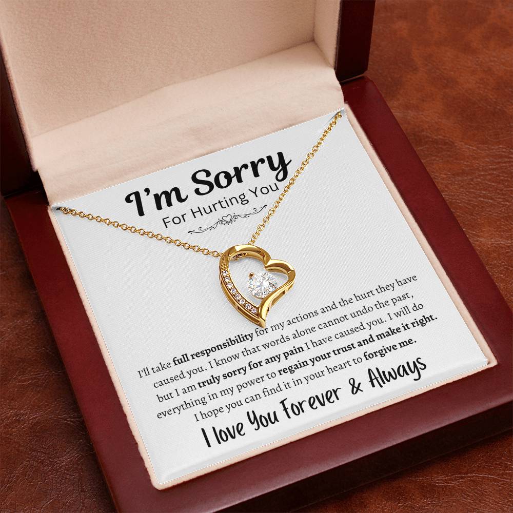 The Forever Love Necklace | Sorry