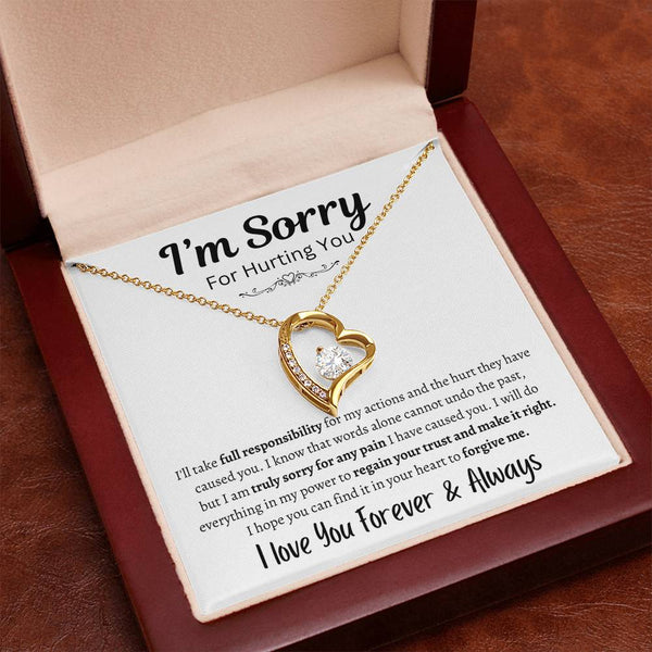 The Forever Love Necklace | Sorry