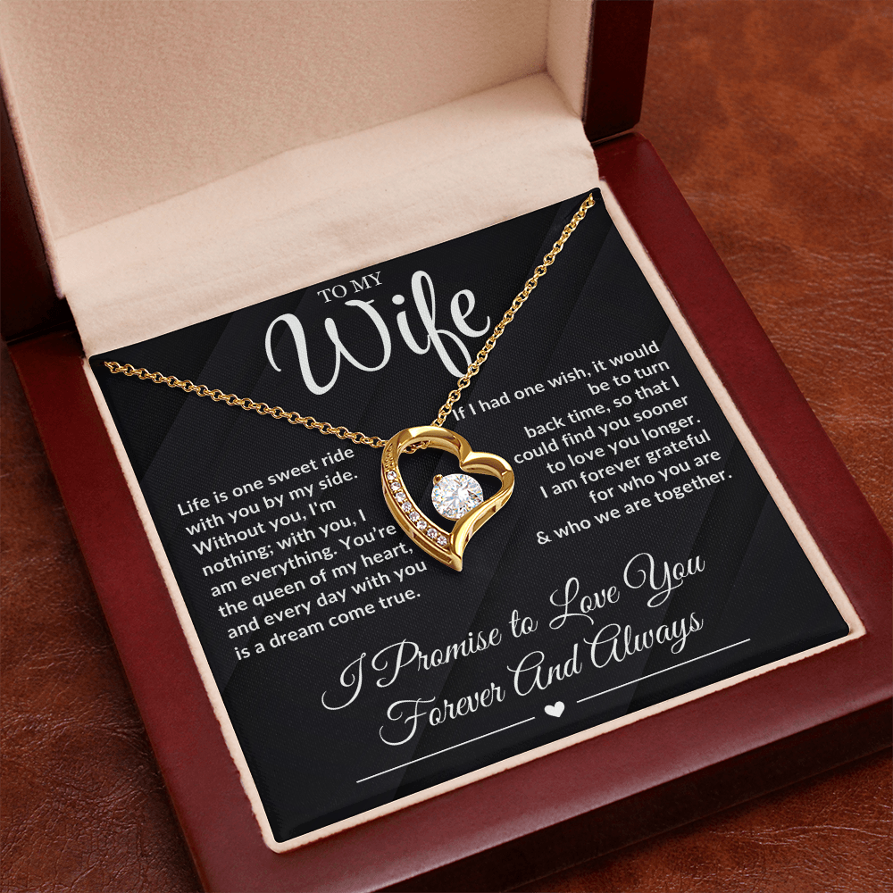 To My Wife: "The Heart of Our Family" Forever Love Masterpiece