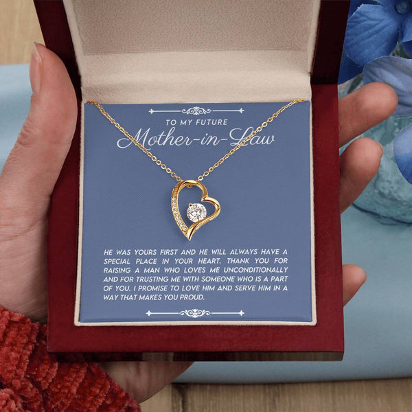 To My Future Mother In-law |  Forever Love Knot Necklace