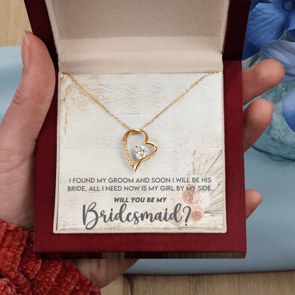 Will You Be My Bridesmaid | Forever Love Knot Necklace