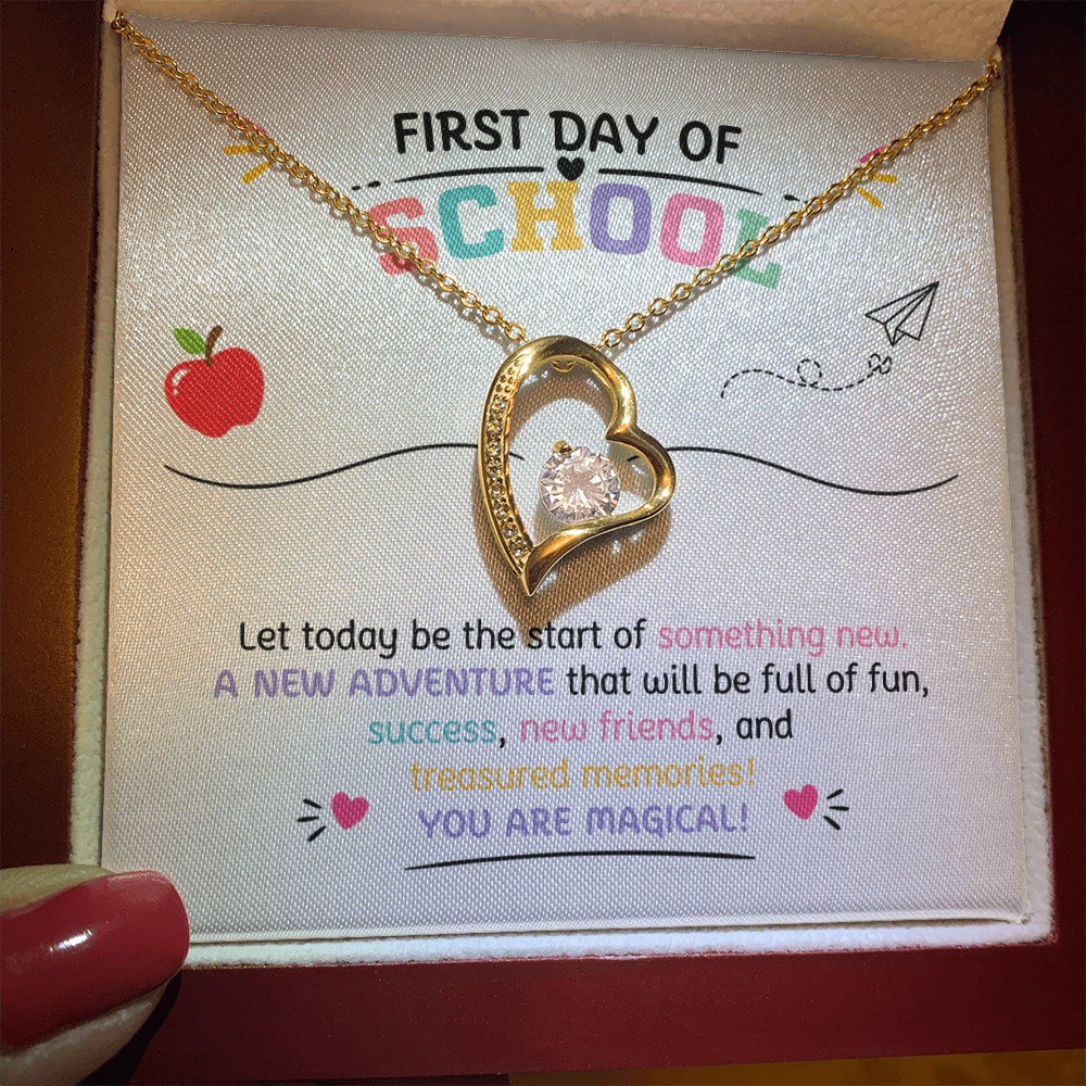 First Day of School | Forever Love Necklace