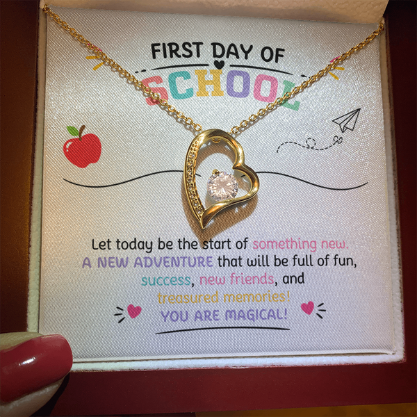 First Day of School | Forever Love Necklace