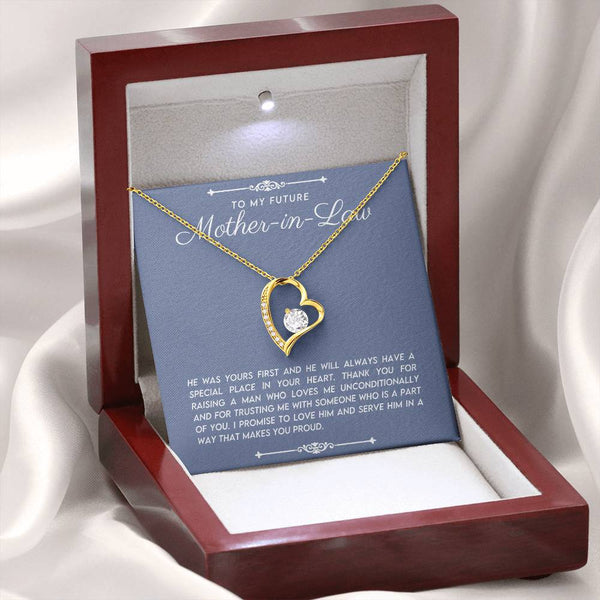 To My Future Mother In-law |  Forever Love Knot Necklace