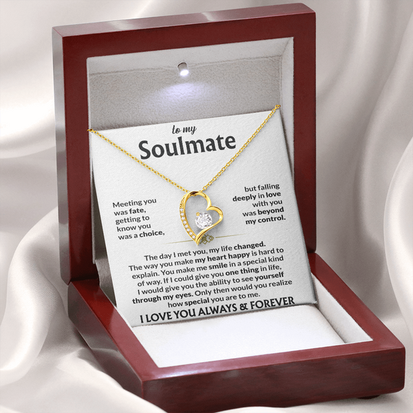 To My Soulmate | The Forever Love Signature Necklace