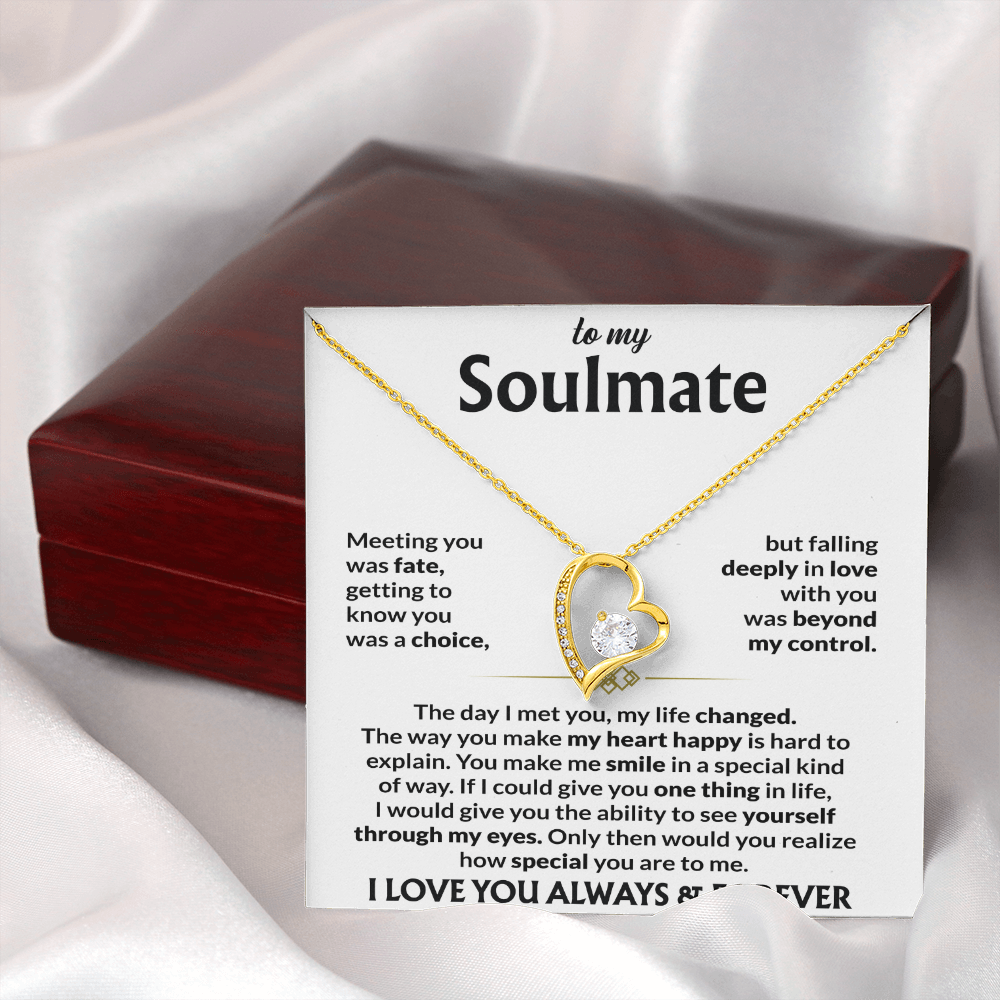 To My Soulmate | The Forever Love Signature Necklace