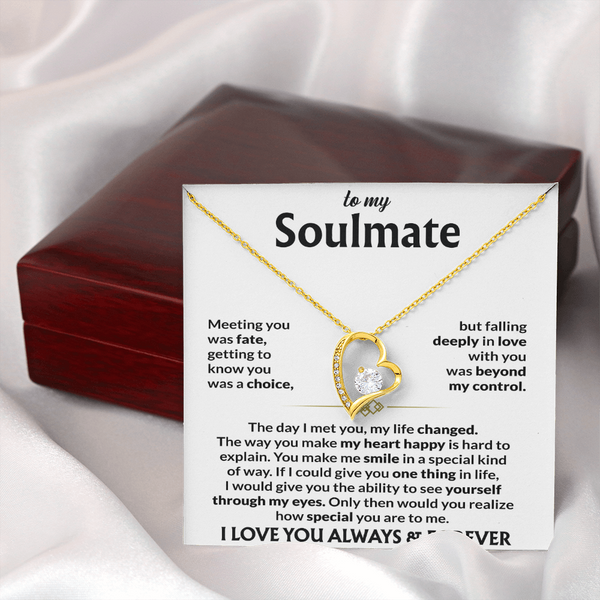 To My Soulmate | The Forever Love Signature Necklace