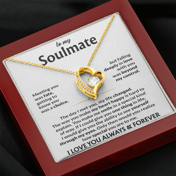 To My Soulmate | The Forever Love Signature Necklace