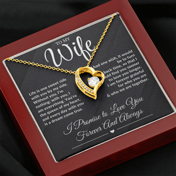 To My Wife: "The Heart of Our Family" Forever Love Masterpiece