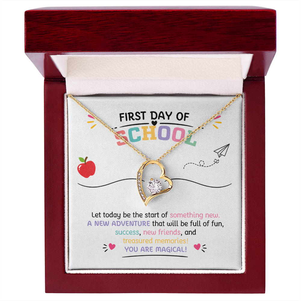 First Day of School | Forever Love Necklace