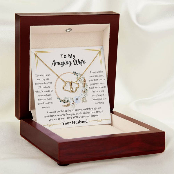 Everlasting Love- To my Amazing Wife! 10K Solid Yellow Gold