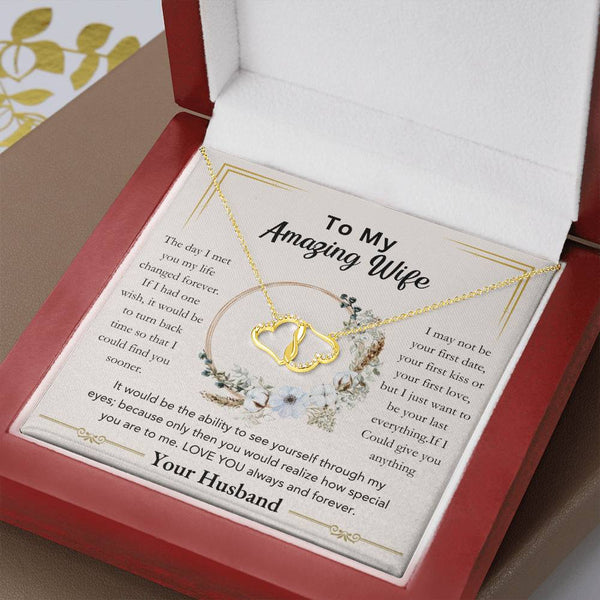 To My Amazing Wife | Everlasting Love | 10K Solid Yellow Gold