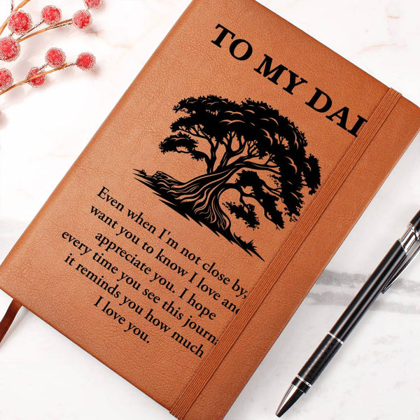To My Dad | Leather Jounal