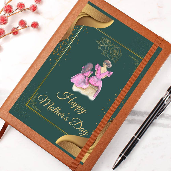 Graphic Leather Journal - To My Mom love You!