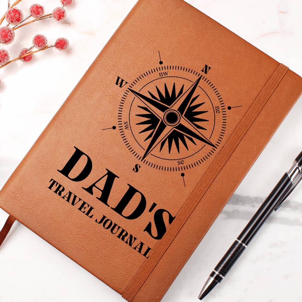 Dad Travel Leather Journal