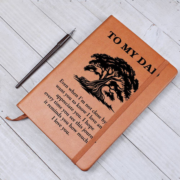 To My Dad | Leather Jounal