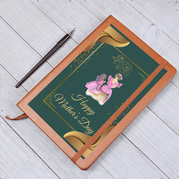 Graphic Leather Journal - To My Mom love You!