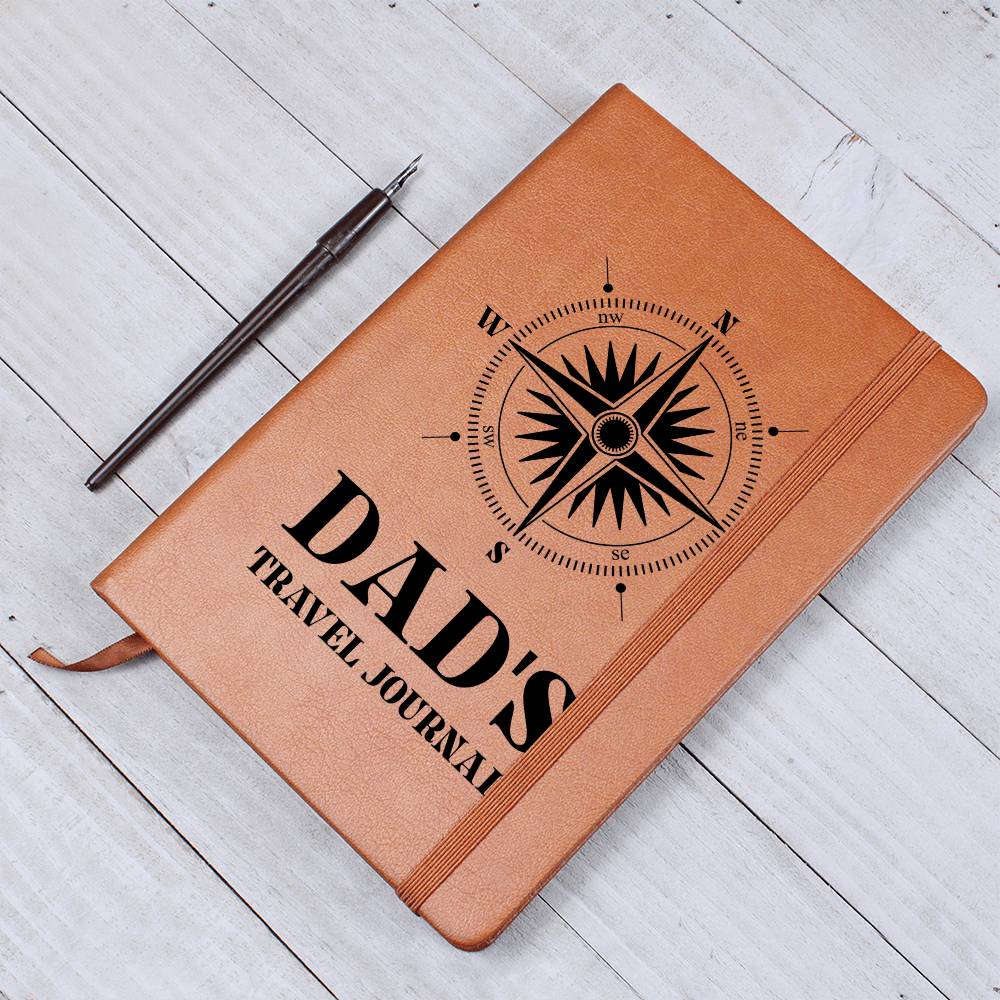 Dad Travel Leather Journal