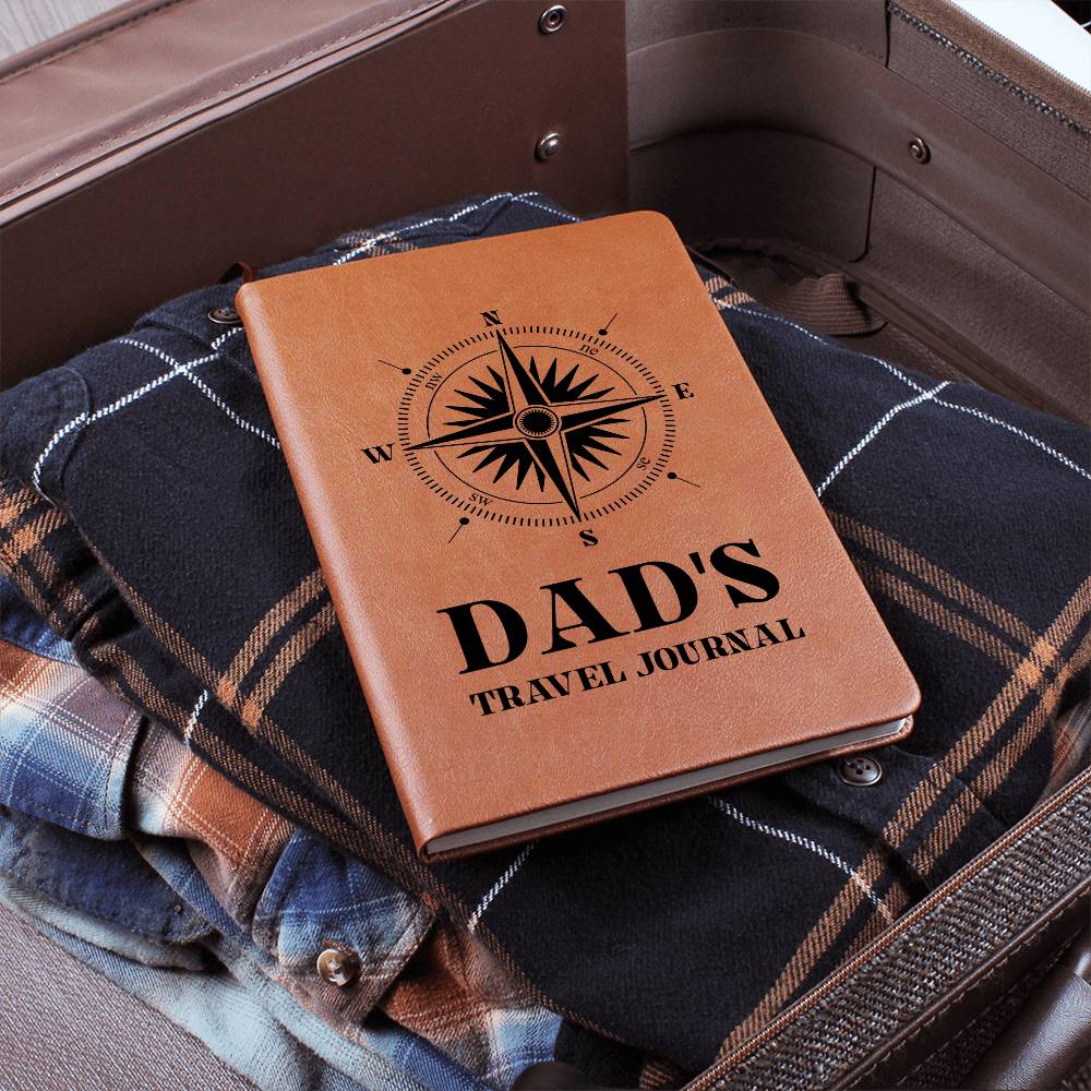 Dad Travel Leather Journal