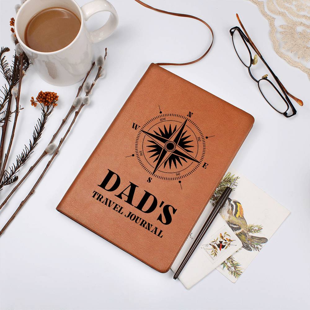 Dad Travel Leather Journal